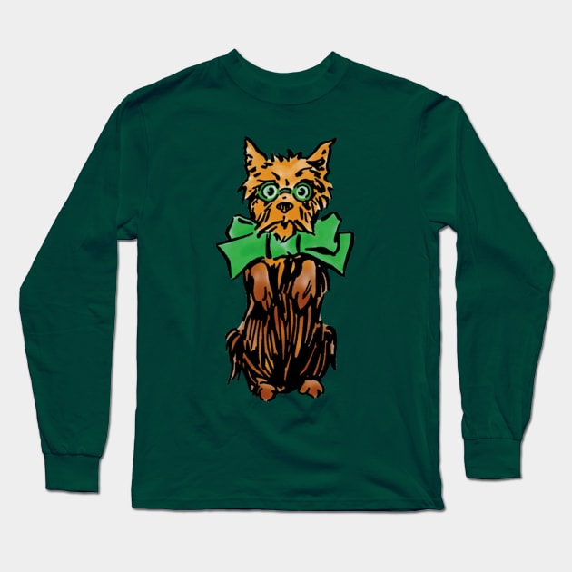 Toto from the Wizard of Oz Long Sleeve T-Shirt by MasterpieceCafe